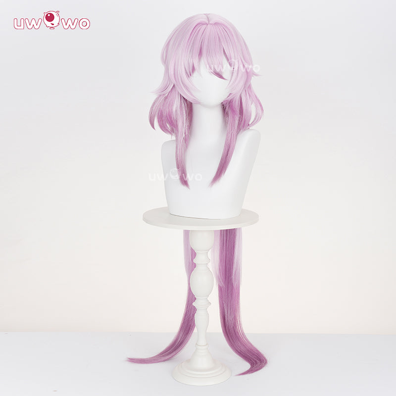 Uwowo Honkai: Star Rail Evernight Cosplay Wig Long Pink Hair