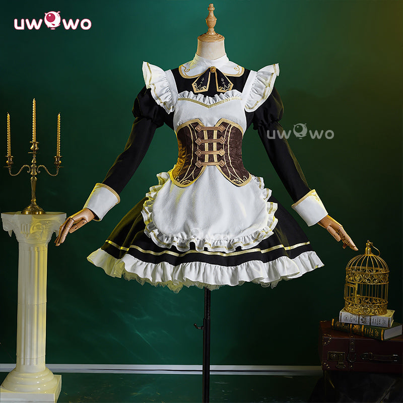 Uwowo Collab Series Game Identity V Gardener Emma Woods Steampunk Maid Cosplay Costume