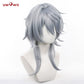 【Pre-sale】Uwowo Honkai: Star Rail Sunday Harmony Cosplay Wig Middle Grey Blue Hair