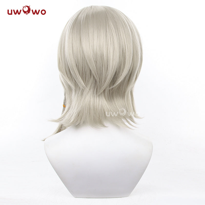 【Pre-sale】Uwowo Game Genshin Impact Lyney Cosplay Costume Wig Short light Brown Hair