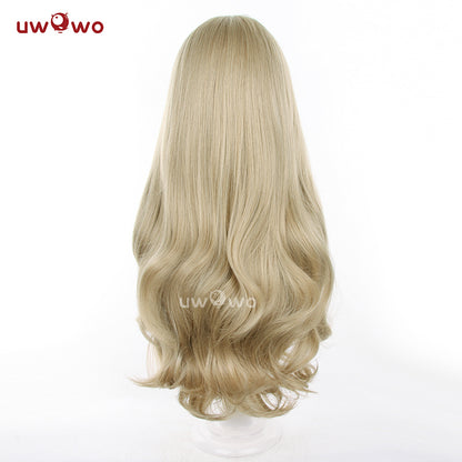 Uwowo Game Identity V Cosplay Little Girl Eurydice Cosplay Wig Long Yellow Hair