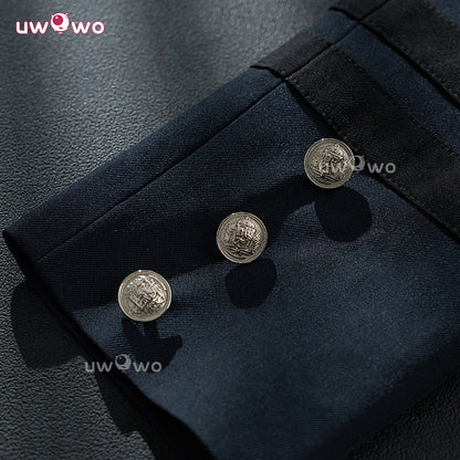 Uwowo Collab Series: Anime Black Butler Ciel Blue Default Suit Cosplay Costume S-XL