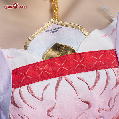 INSTOCK-Uwowo Game Wuthering Waves Jinhsi Peach Blossom Cosplay Costume