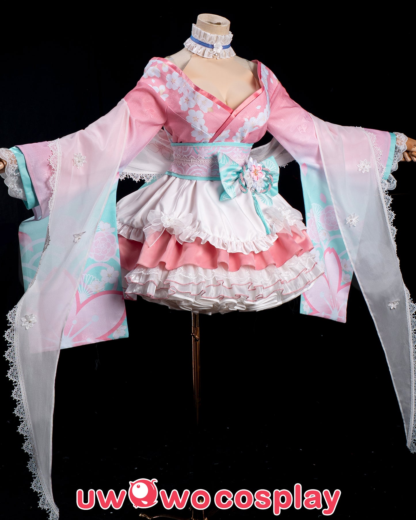 PRESALE SOON CONFIRMED Uwowo Game NIKKE Dorothy Spring Exploration Journey Kimono Cosplay Costume