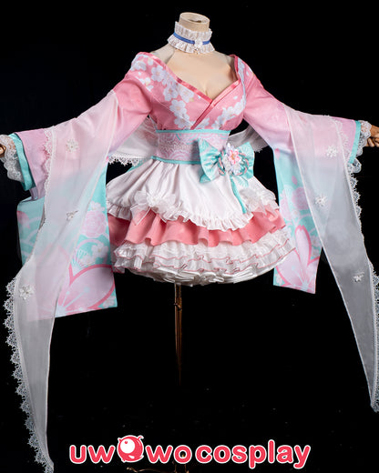 PRESALE SOON CONFIRMED Uwowo Game NIKKE Dorothy Spring Exploration Journey Kimono Cosplay Costume