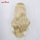 Uwowo League of Legends/LOL: Coven Morgana Cosplay Wig Long Yellow Hair