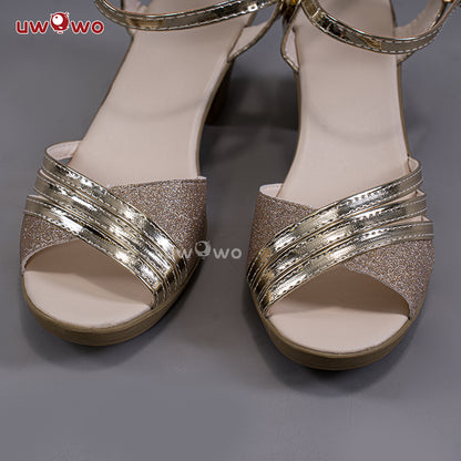 Uwowo Anime Panty & Stocking with Garterbelt Stocking Angel Cosplay Shoes