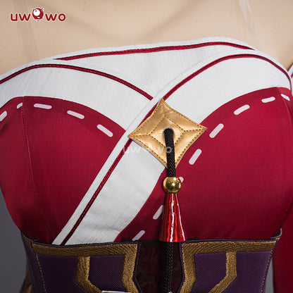 Uwowo Game Champion Nine Tailed Fox Wild Rift WR ASU Halloween Cosplay Costume
