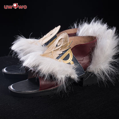 Uwowo Game Witch Bunny Champion Cosplay Shoes
