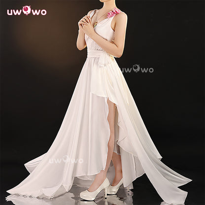 Uwowo Collab Series: Re: Zero Rem Emilia TCG Wedding Dress Cosplay Costume S-3XL