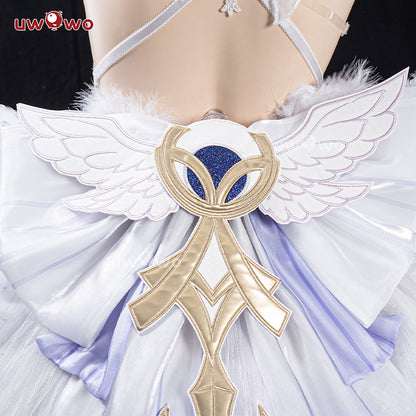 JUL PRESALE Uwowo Genshin Impact Columbina Ballet Fanart White Swan Cosplay Costume