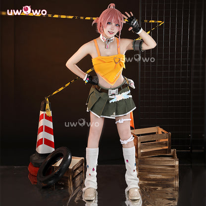 Uwowo Collab Series: Game Overwatch 2 x LE SSERAFIM Fearless Mercy Cosplay Costume XS-XXL