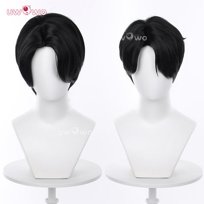 Uwowo Kpop ‘You Idol’ Jinu Cosplay Wig Short Black Hair