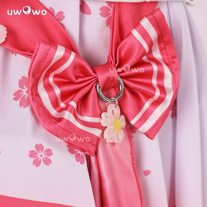 Uwowo Collab Series: Chisa Peach Parfait Swimsuit Wuthering Waves WUWA Cosplay Costume S-3XL