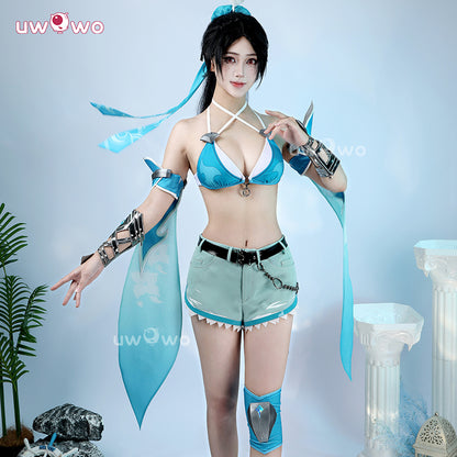 Uwowo Collab Series: OW 2 Anran Beachside Cosplay Cosutme XS-2XL