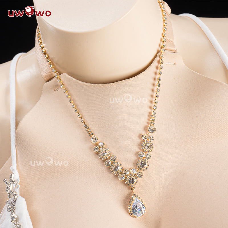 INSTOCK-Uwowo Azur Lane Taihou Oath Wedding Dress Cosplay Costume