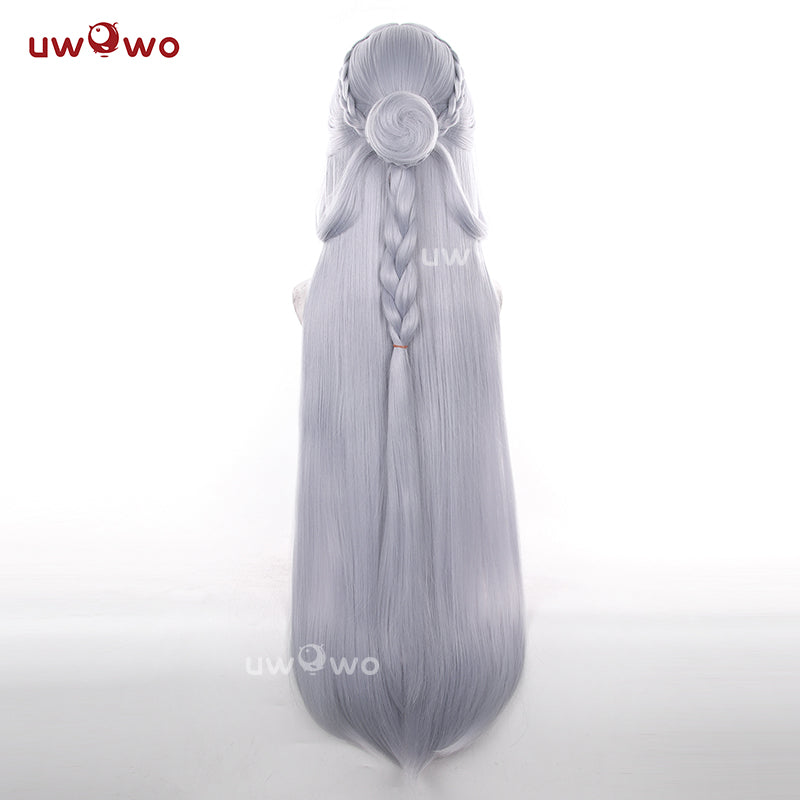 Uwowo Genshin Impact Tsaritsa Anastasya Snezhnaya Queen Cosplay Wig