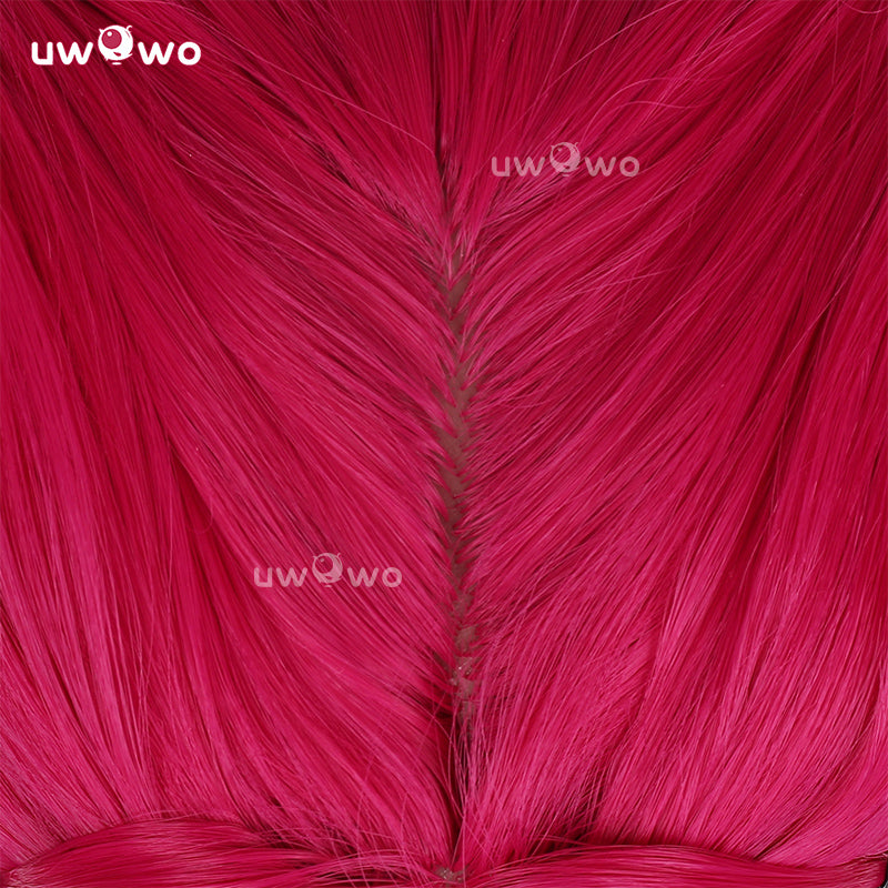 Uwowo Kpop Huntrix Mira Cosplay Wig Long Rose Hair