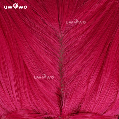 Uwowo Kpop Huntrix Cosplay Wig Long Rose Hair