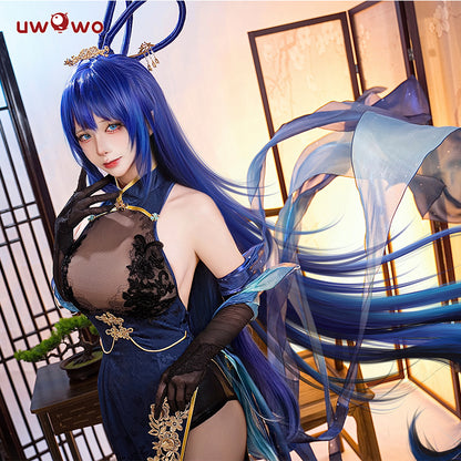 INSTOCK Uwowo Azur Lane New Jersey Dancing in the Moonlight Gown Boudoir Cosplay Costume