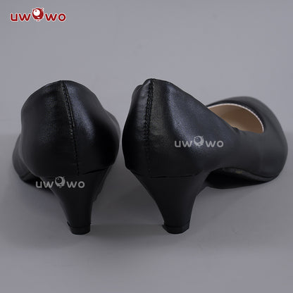 Uwowo Genshin Impact Shenhe Frostflower Dew New Outfits Lantern Rite Cosplay Shoes