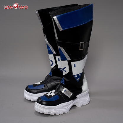 Uwowo Honkai Star Rail Silver Wolf Hacker Stellaron Hunters HSR Cosplay Shoes Boots