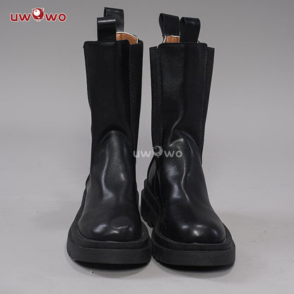 Uwowo Anime Oshi no Ko Mem-Cho MemCho Military Lolita Idol Stage Performance The Idol Master Cosplay Shoes Boots