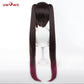 【Pre-sale】Uwowo Game Honkai: Star Rail Sparkle Hanabi Cosplay Wig Long Dark Brown Hair