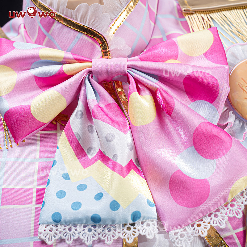 【Pre-sale】Uwowo Love Live! LoveLive Kousaka Honoka Idol ver. Cosplay Costume S-3XL