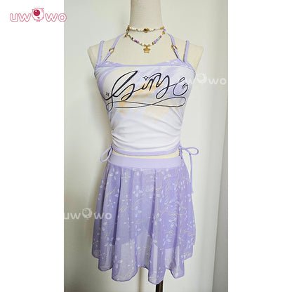 Uwowo Collab Series: Love and Deepspace MC 'My' Stardust Promise Xavier Couple Water-Ready Swimsuit Cosplay Costume S-XL