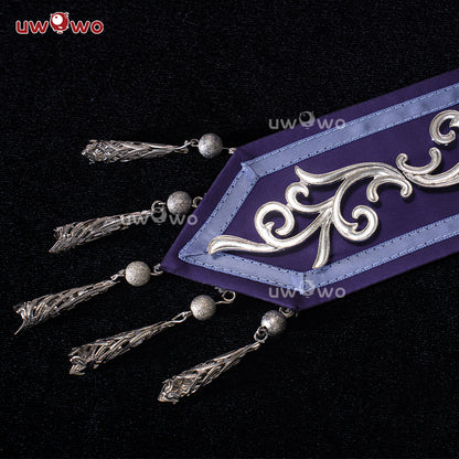 【Clearance Sale】[Last Batch]Uwowo Genshin Impact Fanart Keqing Witch Cosplay Costume
