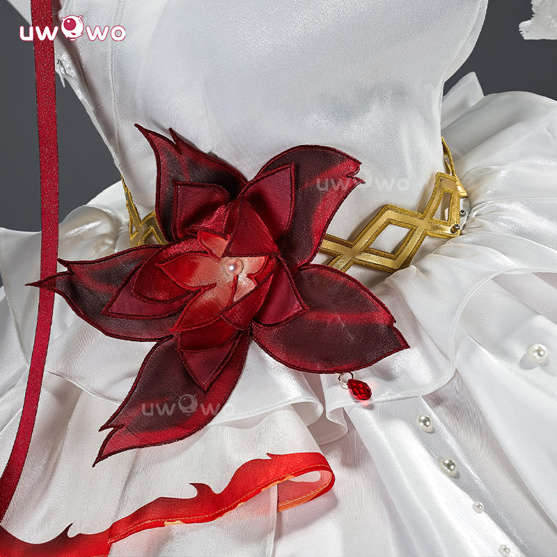Uwowo Collab Series: Camellya KFC Collab Game Wuthering Waves WuWa Cosplay Costume S-2XL