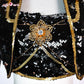Uwowo Collab Series: Kpop Huntrix Mira GOLDEN Performance Black Suit Cosplay Costume XS-3XL