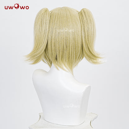 UWOWO Game Zenless Zone Zero ZZZ Burnice Whita Cosplay Wig Middle Yellow Hair