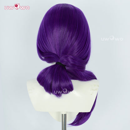 Uwowo Game Spirit Cosplay Wig Long Purple Hair
