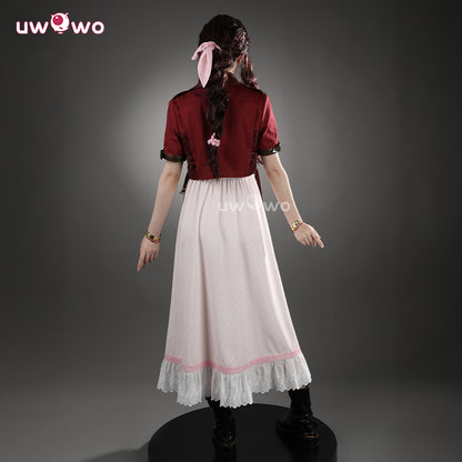 Uwowo Collab Series: Final Fantasy 7 Rebirth FF7 Aerith Cosplay Costume