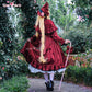 Uwowo Collab Series: Rozen Maiden Shinku Red Velvet Gown Chirstmas Cosplay Costume