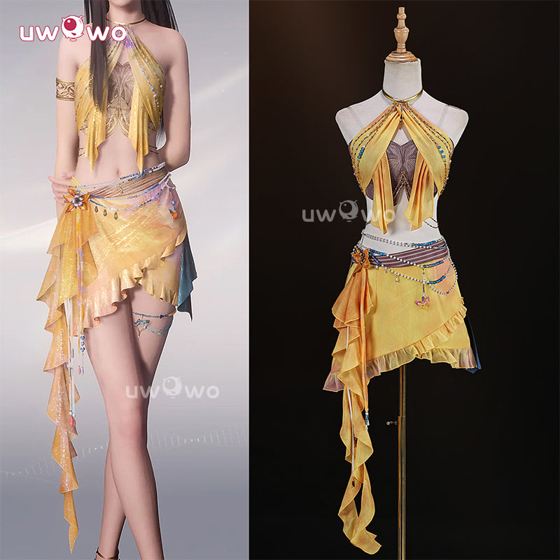 Uwowo Collab Series: Love and Deepspace MC 'My' Flutter Echo Xavier Couple Swimsuit Cosplay Costume S-3XL