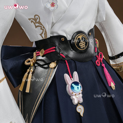Uwowo Collab Series: Honkai Star Rail Evanescia Kimono Style Cosplay Costume XS-2XL
