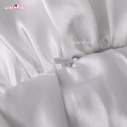 Uwowo Collab Series Final Fantasy 15 Lunafreya Nox Fleuret Luna White Dress Cosplay Costume