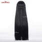 Uwowo Game Zenless Zone Zero/ZZZ Hoshimi Miyabi Cosplay Wig Long Black Hair