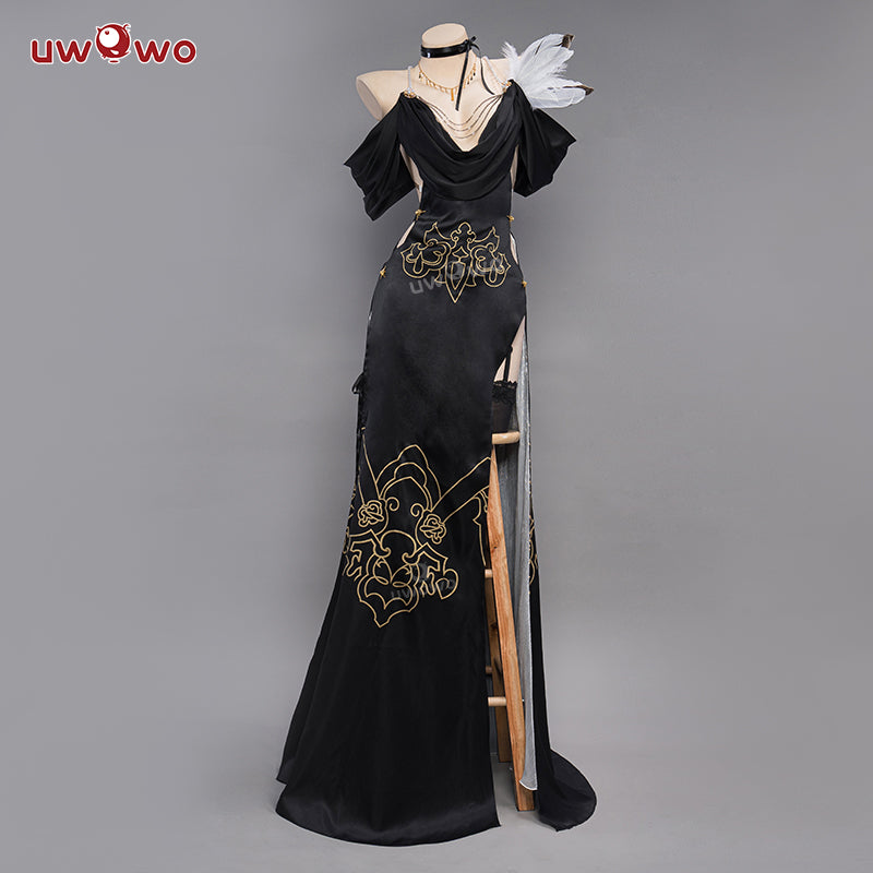 Uwowo Nier Automata Fanart 2B Gown Sexy Cosplay Costume Uwowo