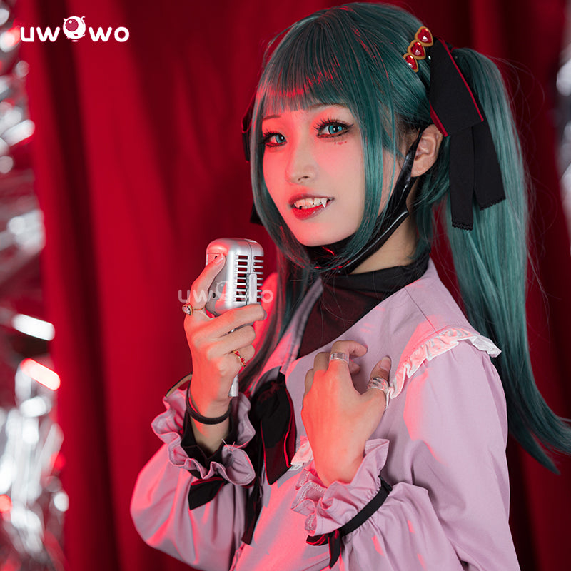 Uwowo Collab Series: Vocaloid Hatsune Miku: Vampire Miku Cosplay Halloween Costume Uniform