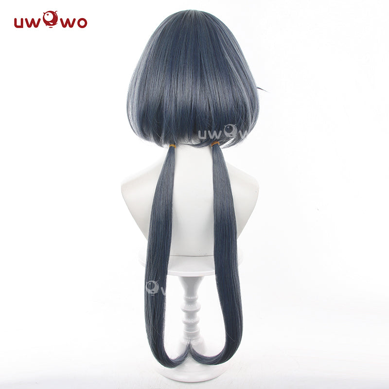 【Pre-sale】Uwowo Game Honkai Star Rail HSR Yunli Yun Li Cosplay Wig Long Dark Blue Hair