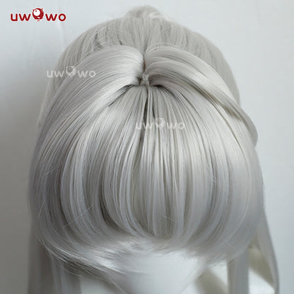 Uwowo Game Wuthering Waves WuWa Carlotta Cosplay Long Grey Hair