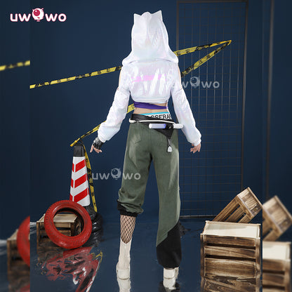 Uwowo Collab Series: Game Overwatch 2 x LE SSERAFIM Fearless Ashe Cosplay Costume XS-XXL