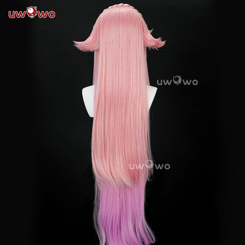 【Pre-sale】Uwowo Collab Series: Genshin Impact Fanart Yae Miko Illustration Cosplay Wig Long Pink Hair