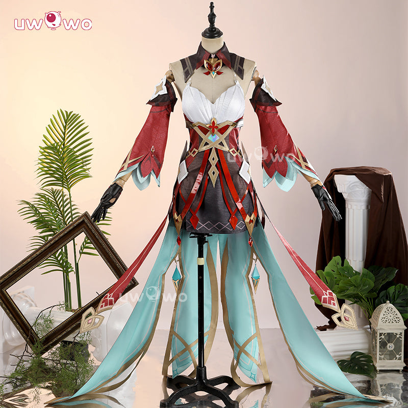 Uwowo Collab Series: Genshin Impact Alice Hexenzirkel Witch Klee's Mother Cosplay Costume XS-2XL