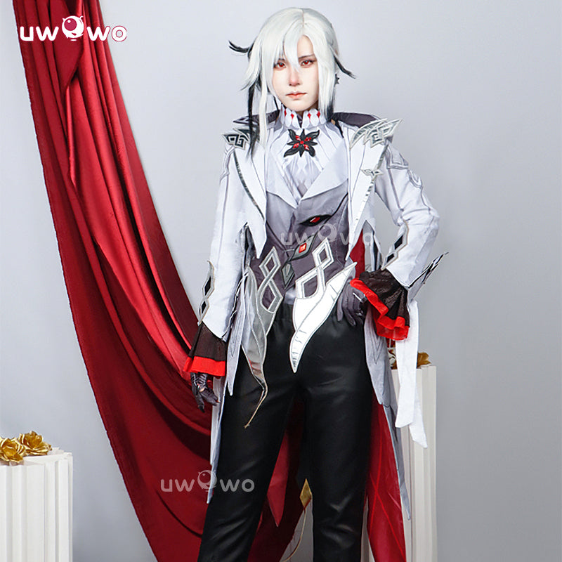 Uwowo Collab Series: Genshin Impact The Knave Arlecchino Cospaly Costume