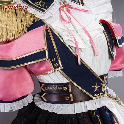 [Last Batch]【In Stock】Uwowo Anime Oshi no Ko Ruby Hoshino Military Lolita Idol Stage Performance The Idol Master Cosplay Costume